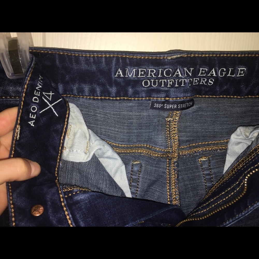 American eagle high waisted jeans